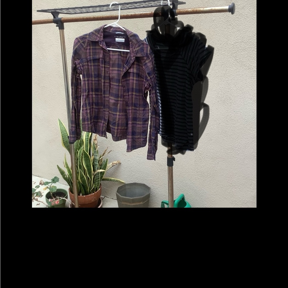 Columbia Omni shade fishing shrit M